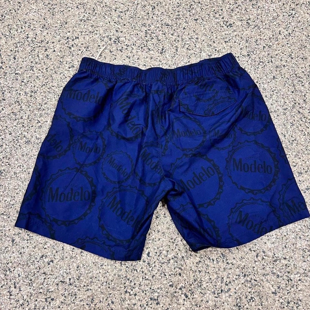 ModelCo Blue Swim Shorts for Men